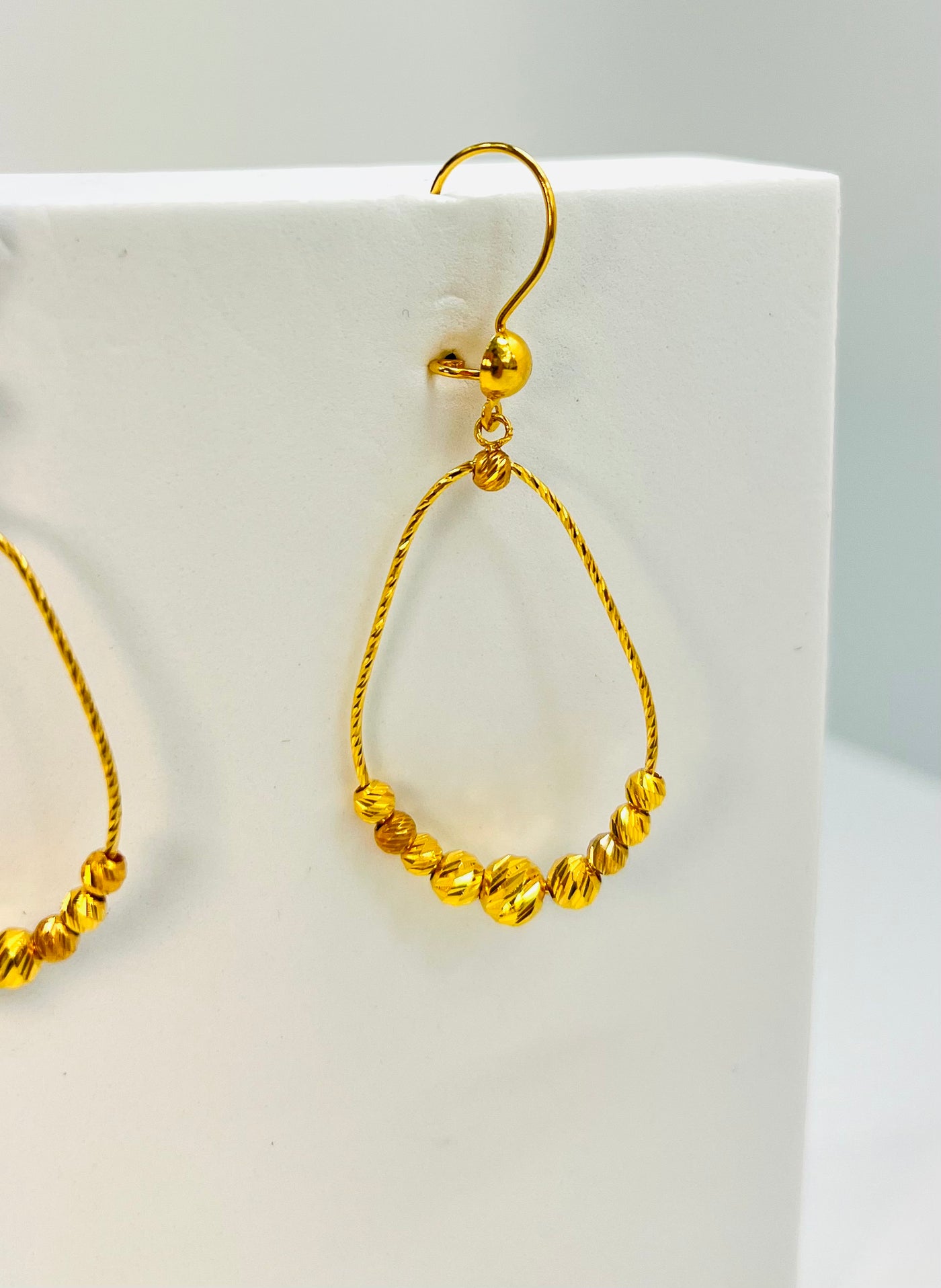 21k Gold Dangles – Fox Jewelers